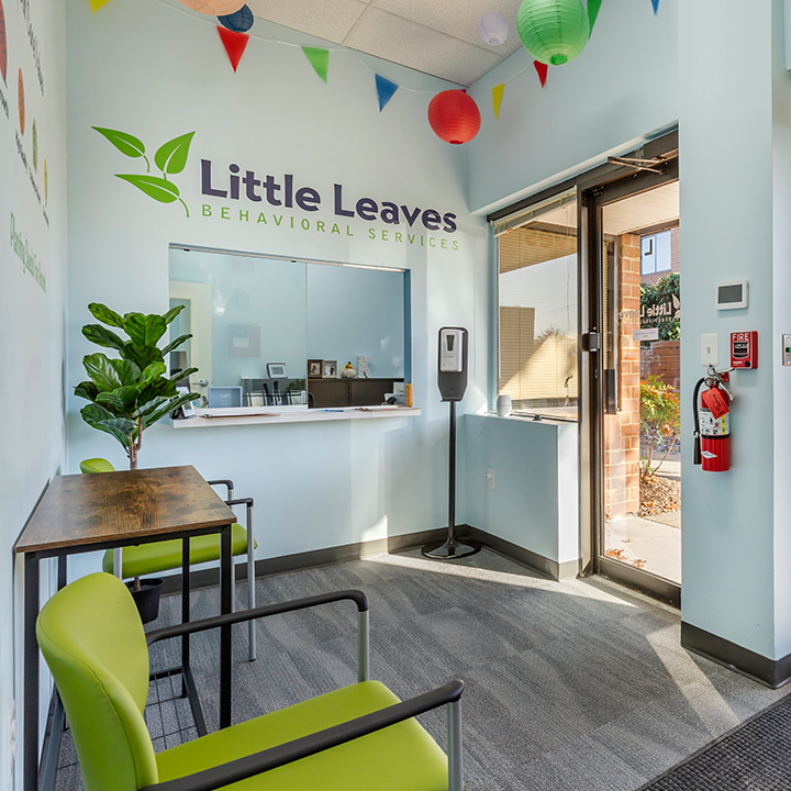 Entrada de Little Leaves en Lutherville, Maryland