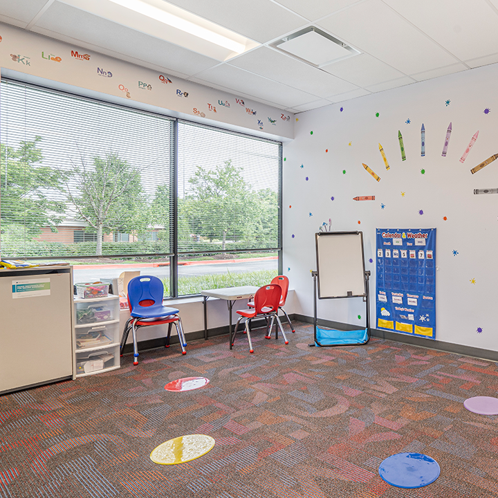 Playroom in Columbia, MD Little Leaves Center