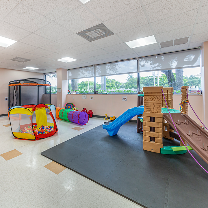 Play room in Little Leaves in Miami Lakes, FL