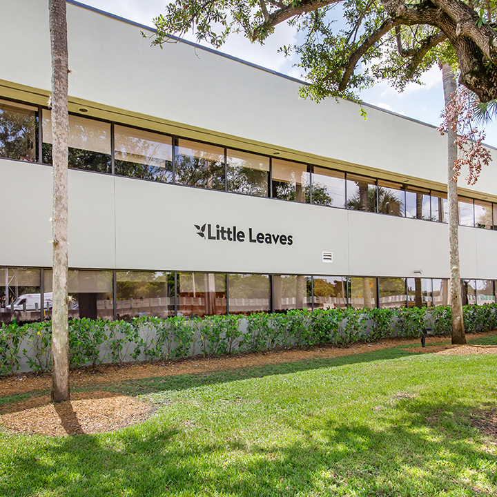Outside of Little Leaves Building in Miami Lakes, FL