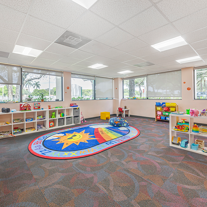 Play room in Little Leaves in Miami Lakes, FL
